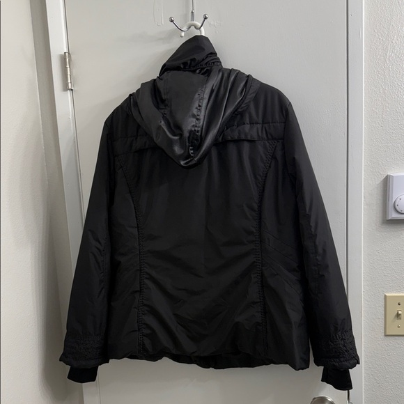 Calvin Klein Performance Black Hooded Puffer Jacket - Picture 4 of 13